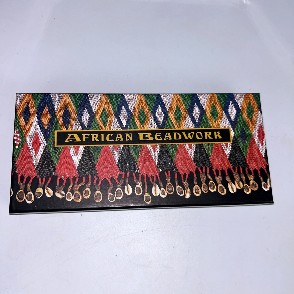Brooklyn Museum Kirdi African Art Beadwork 16 Boxed Notecards w/ Envelopes